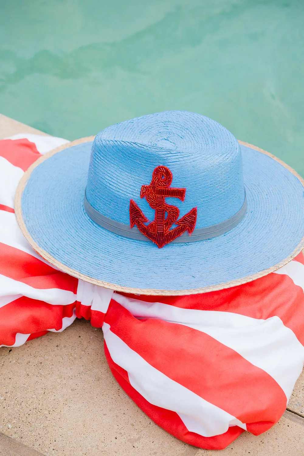 ANCHOR BLUE SUN HAT