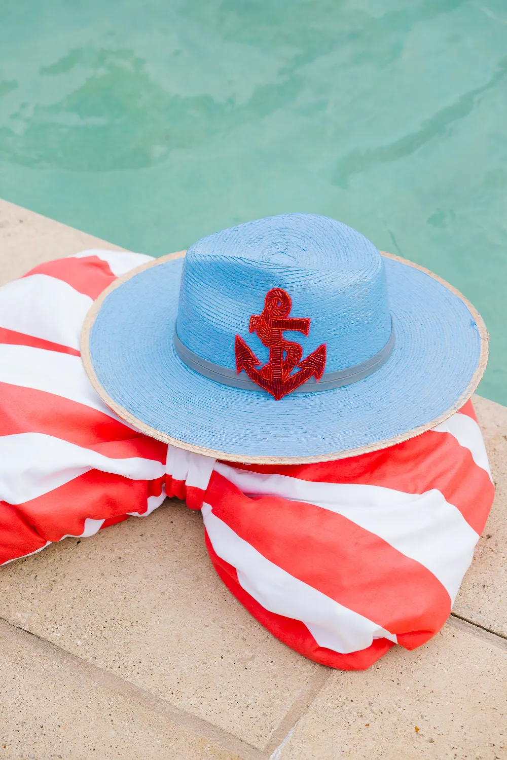 ANCHOR BLUE SUN HAT
