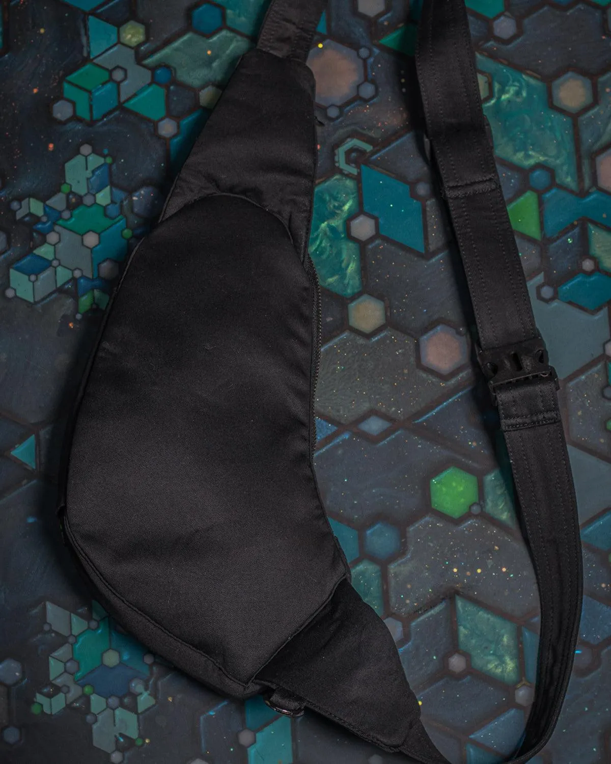 Botta Bag / Cotton Printed Black - TRIBALSEA