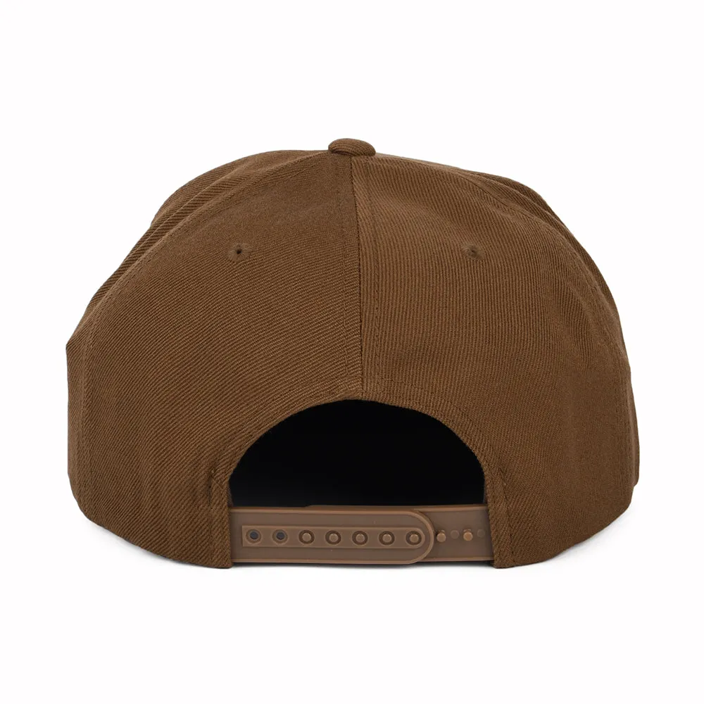 Brixton Hats Oath III Snapback Cap - Brown
