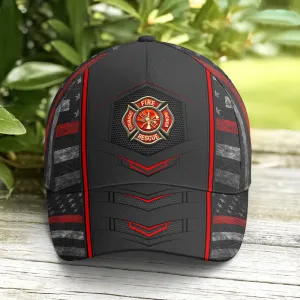 Cool Baseball Cap For Firefighter Vintage American Flag Coolspod