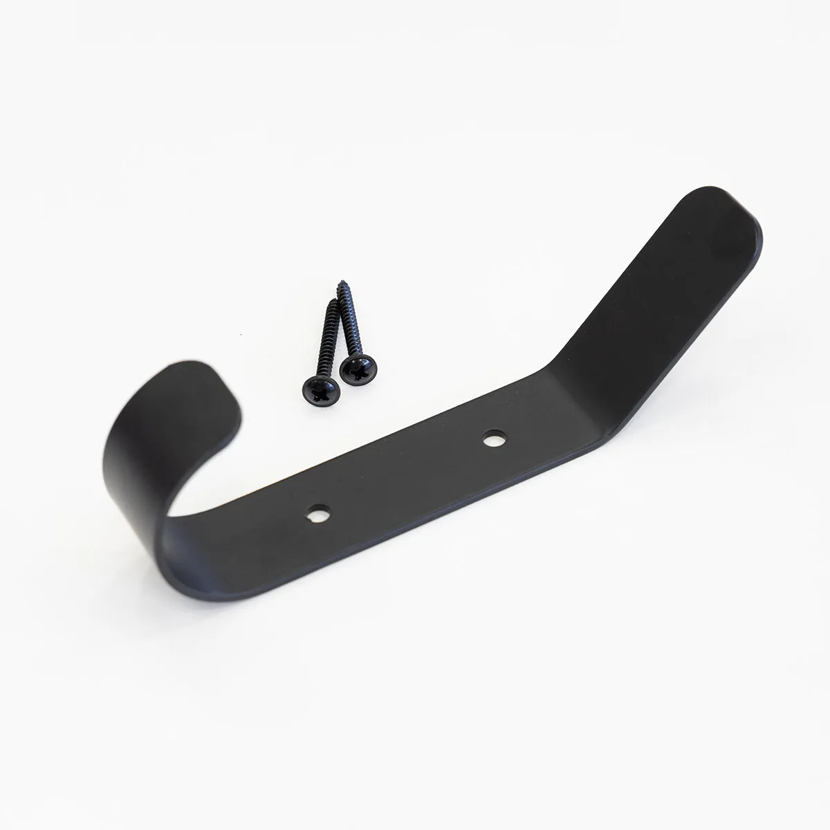 Crozet Multipurpose Wall Hooks | 4-Pack | Black