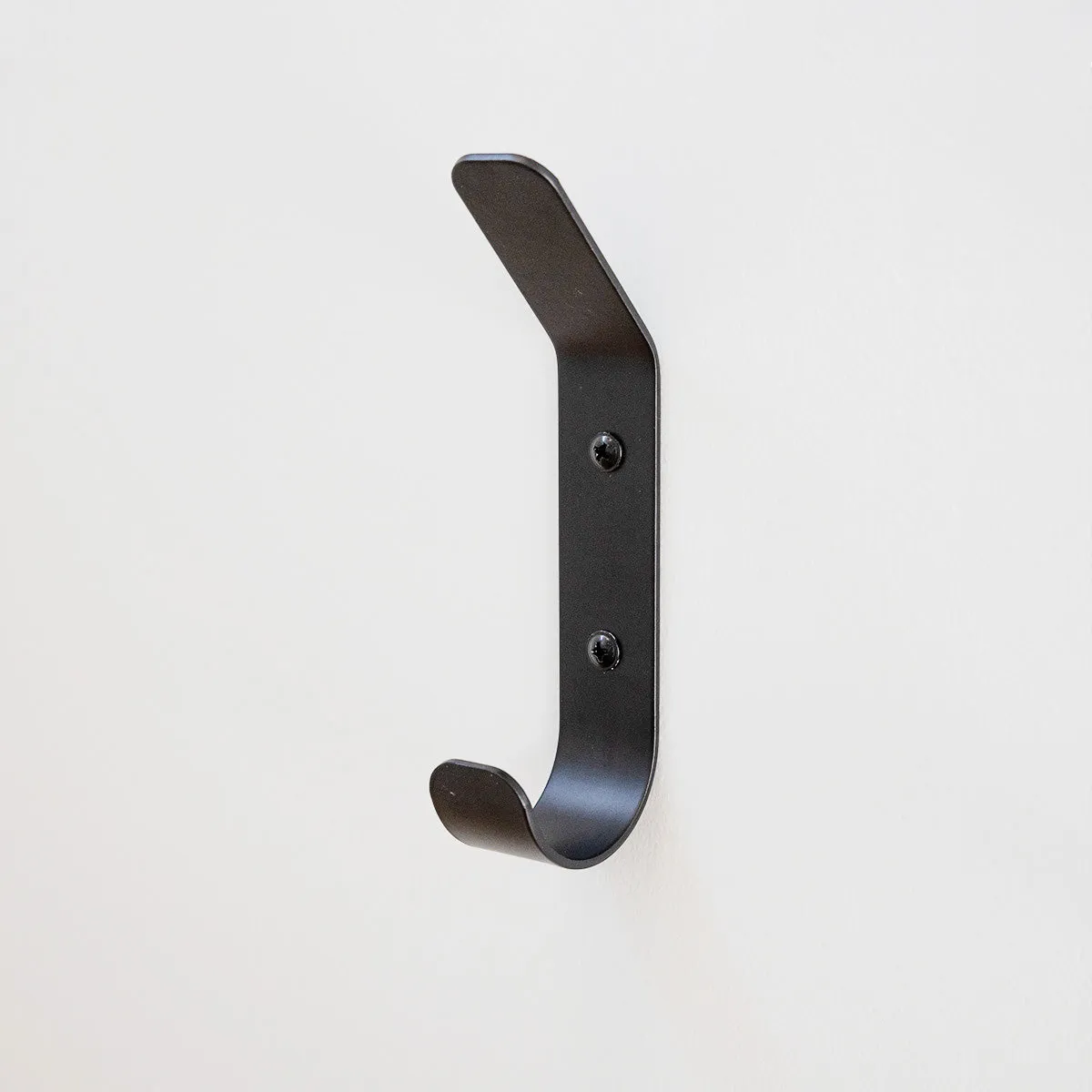 Crozet Multipurpose Wall Hooks | 4-Pack | Black