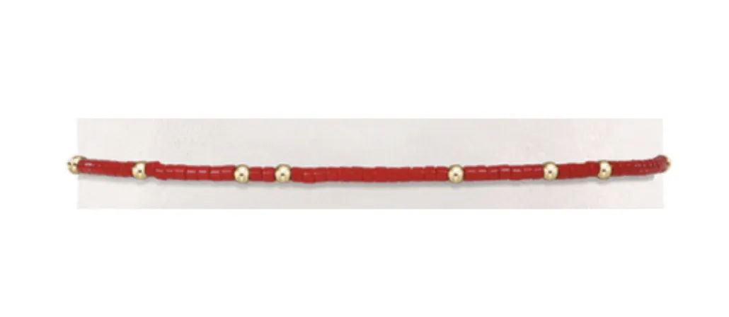 Enewton - Gameday Hope Unwritten Bracelet - Bright Red