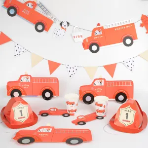 Firetruck Party Set