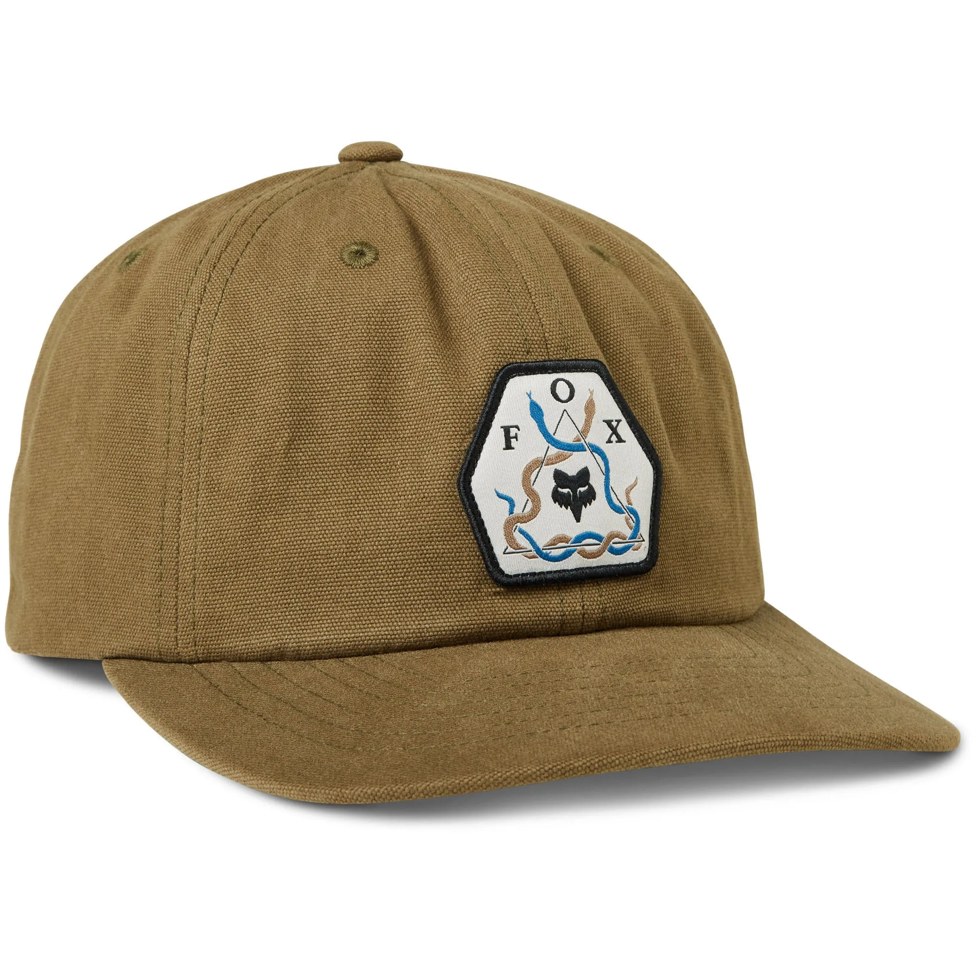 Fox Racing  Mens Caved In Adjustable Baseball Hat Flat Bill Comfort Cotton Casual