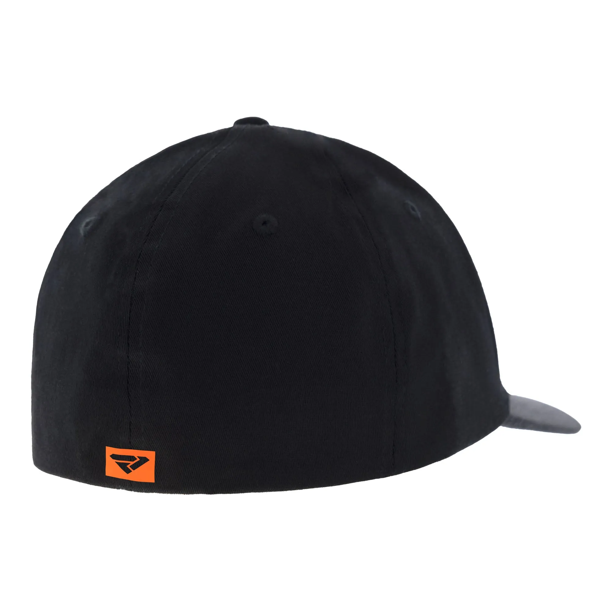 FXR Evo Baseball Hat Charcoal Heather/Orange Grey
