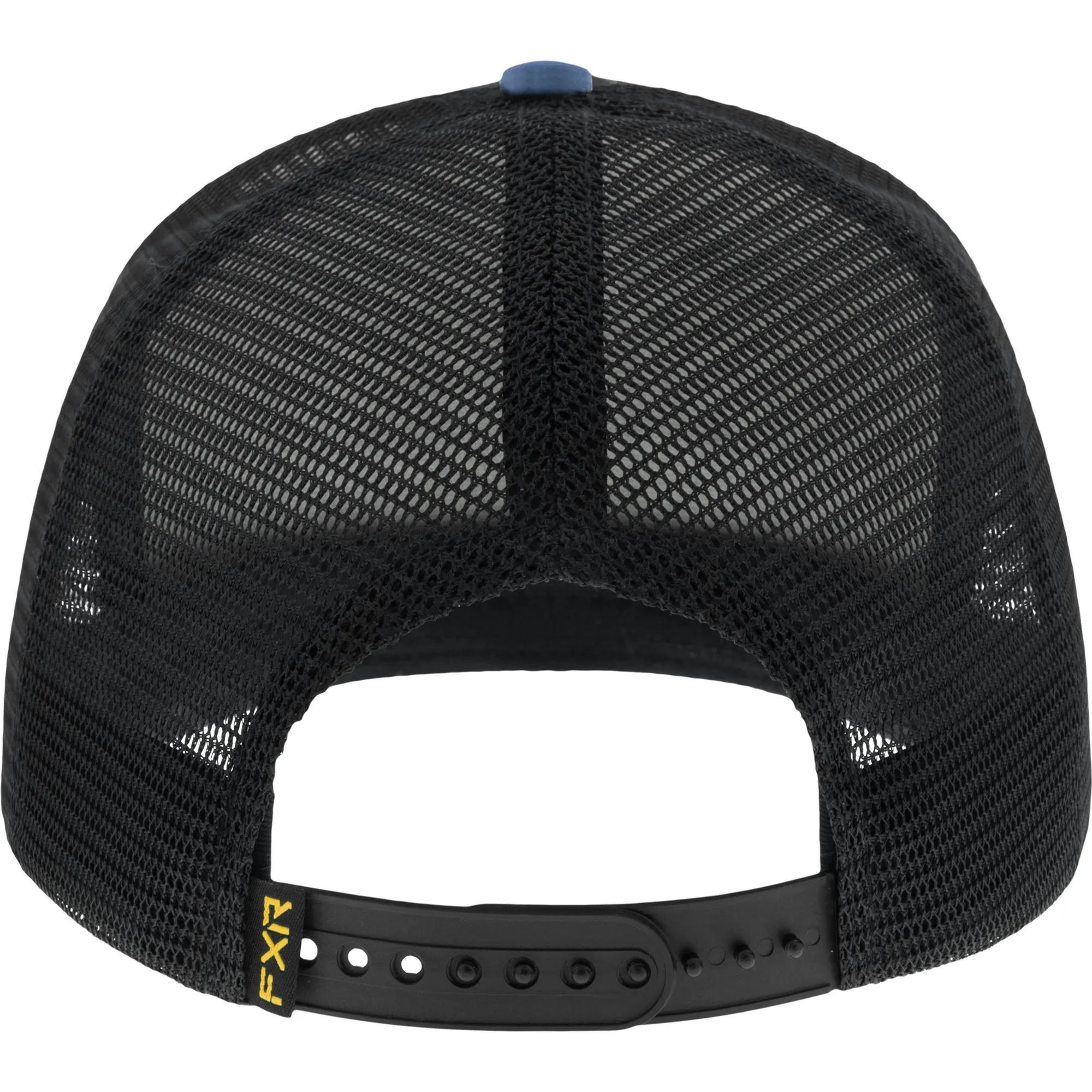 FXR  Race Div Baseball Hat Cap Nylon Mesh Snap-Back Flat Brim Steel Sundial