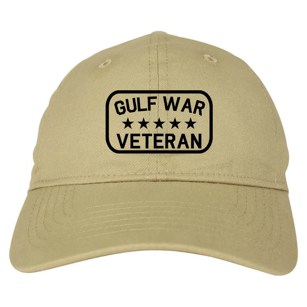 Gulf War Veteran Mens Dad Hat Baseball Cap