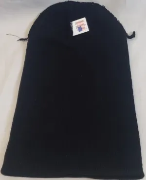Harrison -- Long Knit Cap -- Black