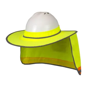 Hi-Vis Hard Hat Shade - Lime