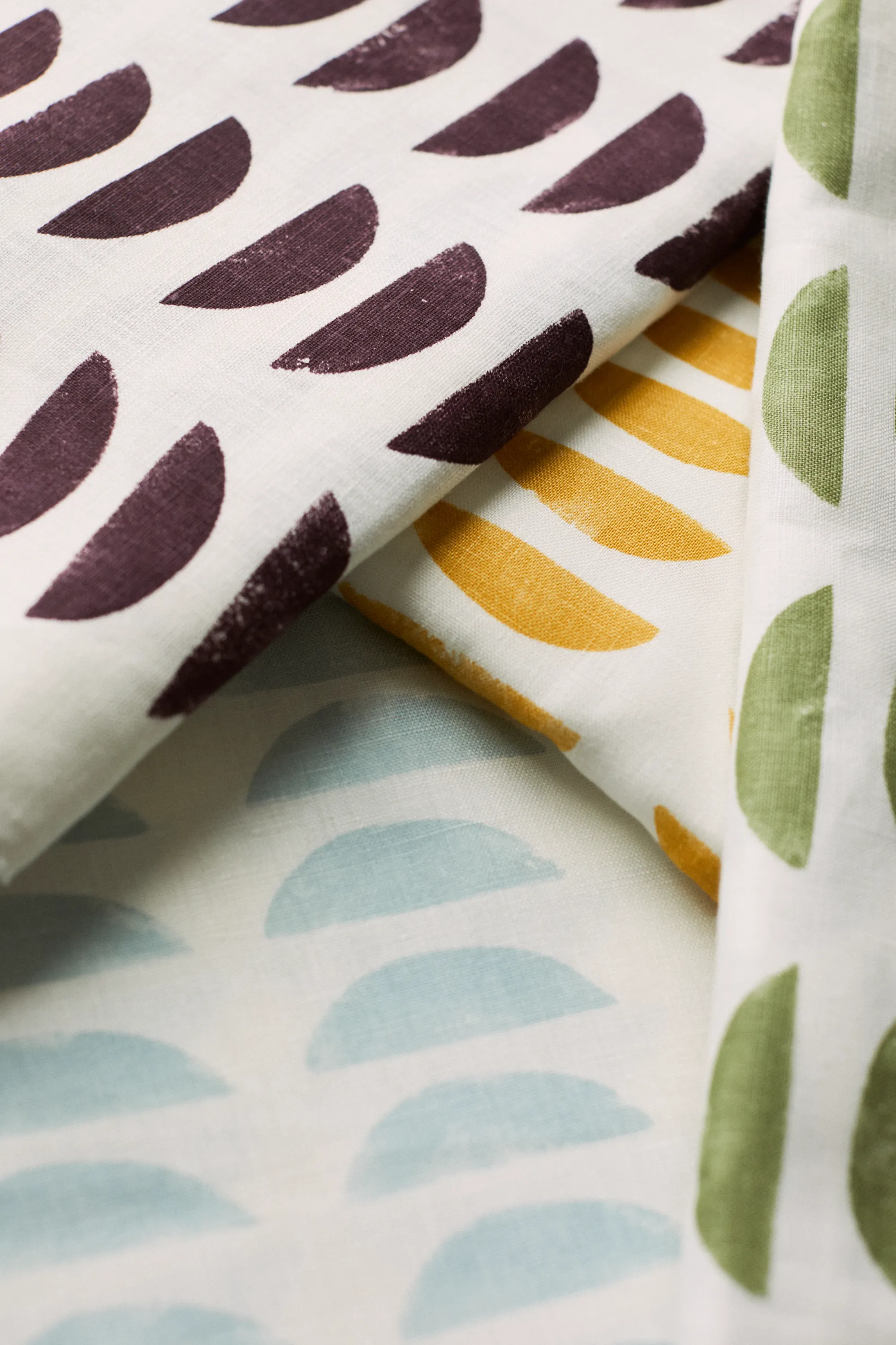 Hills Fabric in Light Blue