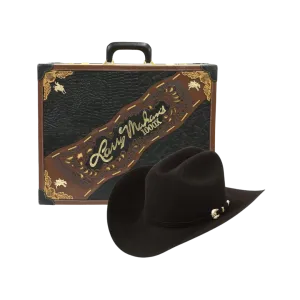 Milano Hats 1000X Imperial Black Mink Felt Hat