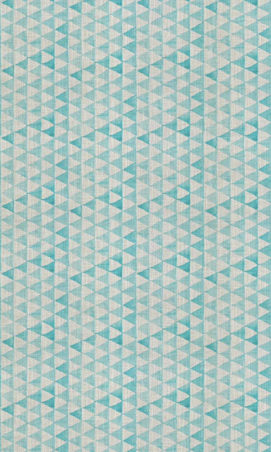 'Montage' Custom Triagonal Shades (Eggshell White/ Blue)