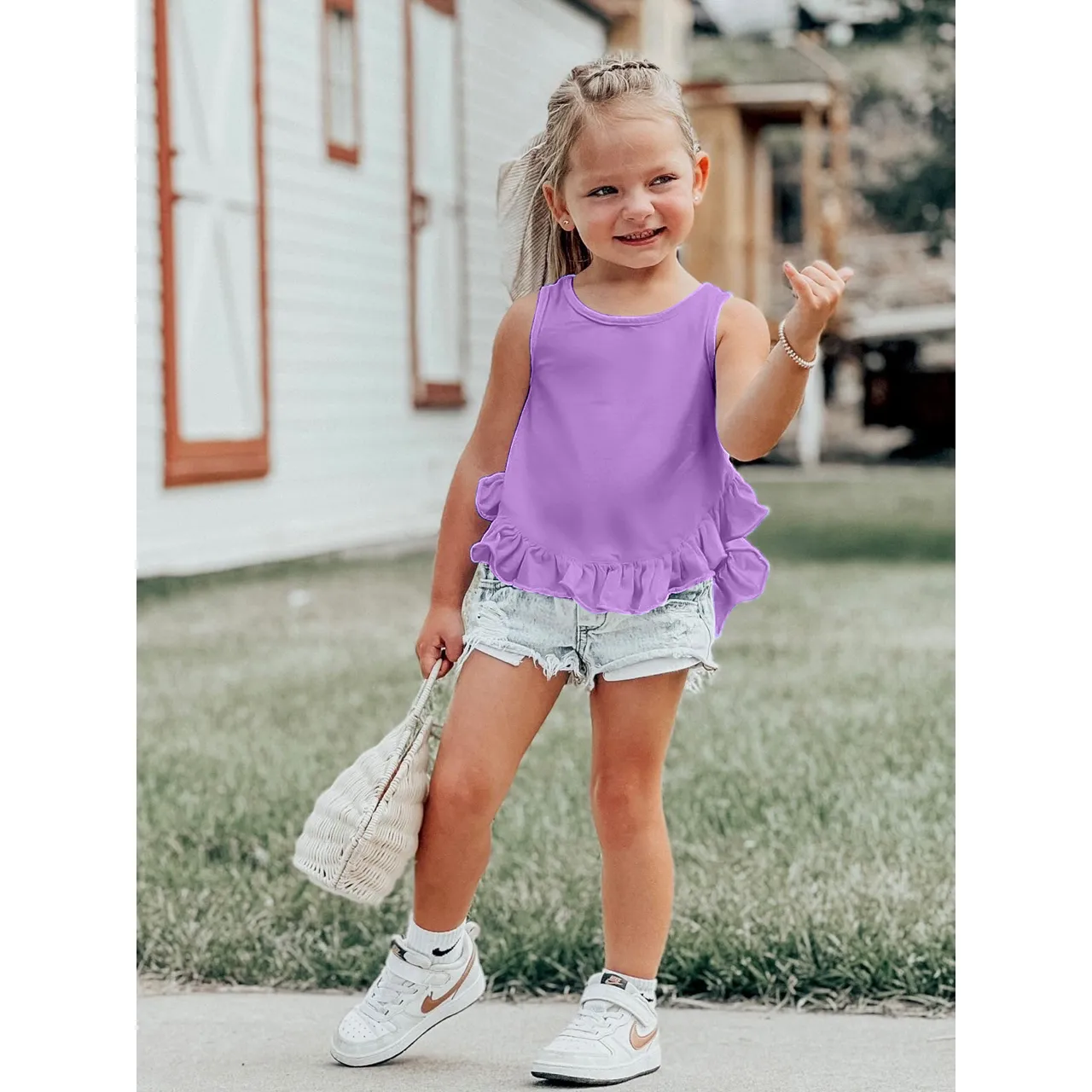 Noa Ruffle Tank