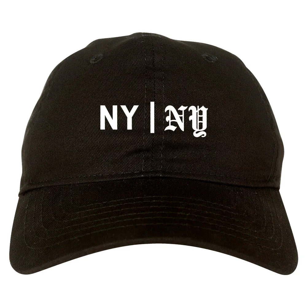 NY vs NY Mens Dad Hat Baseball Cap