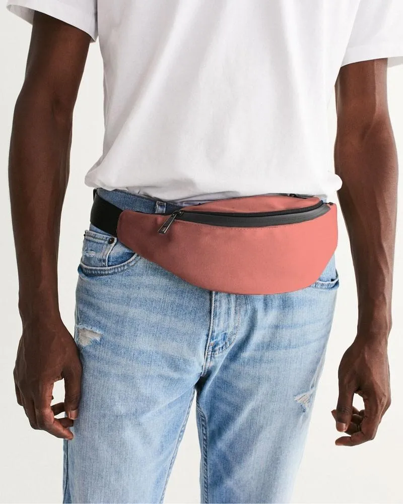 Pastel Pink Red Belt Bag | Bright Pastel Pink Red | C0M60Y45K0