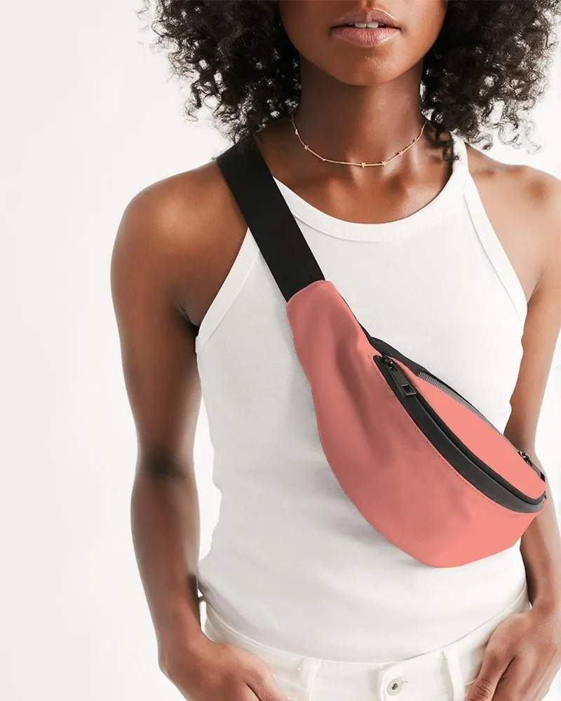 Pastel Pink Red Belt Bag | Bright Pastel Pink Red | C0M60Y45K0