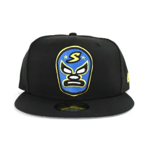 Sacramento River Cats New Era 59Fifty Fitted Hat (Black Gray Under Brim)