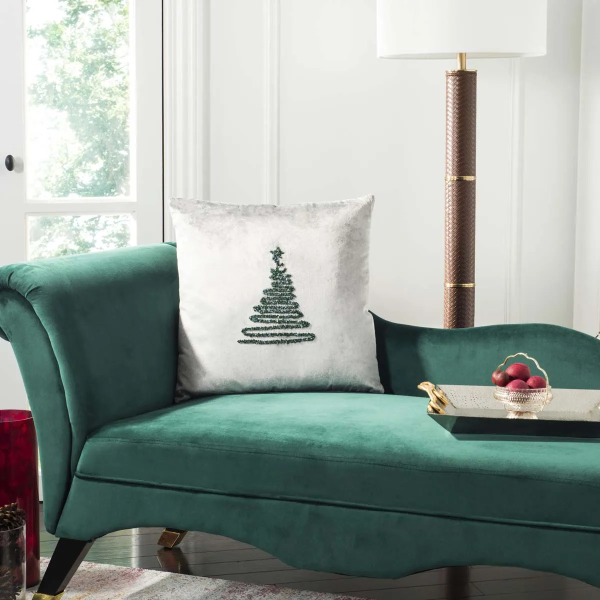 Safavieh Enchanted Evergreen Pillow, PLS882