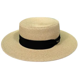 Saint Martin - Paper Braid Boater Hat