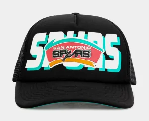 San Antonio Spurs Billboard Trucker Mens Hats (Black)