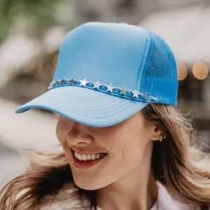 Silver Stars Wholesale Chain for Hats