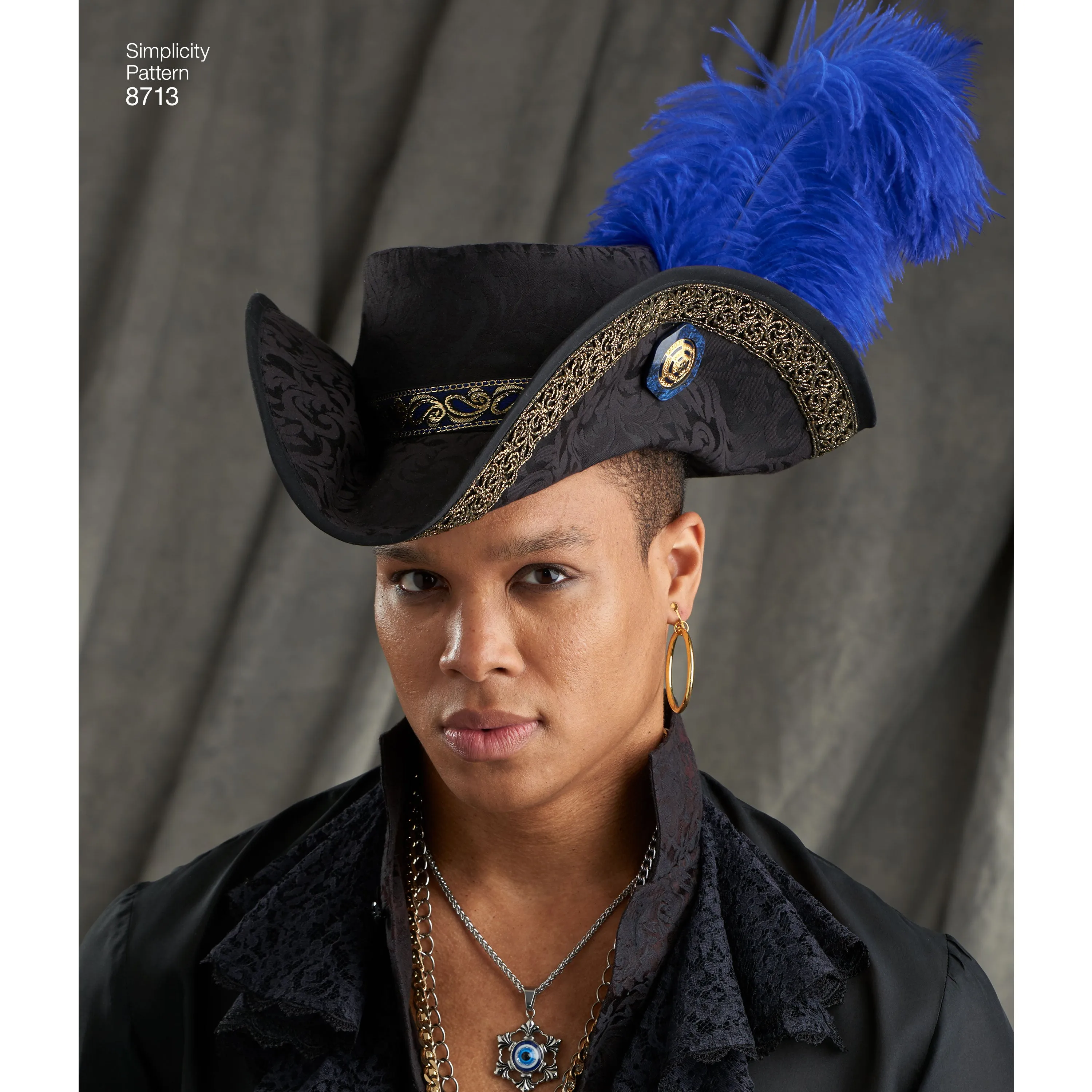 Simplicity Pattern 8713 Men's Hats in Three Sizes