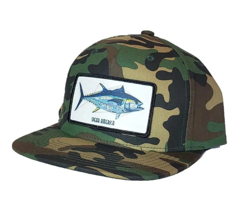 Spear America Trucker Hat  Patch Bluefin Tuna