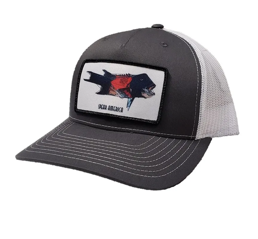 Spear America Trucker Hat  Patch Sheephead